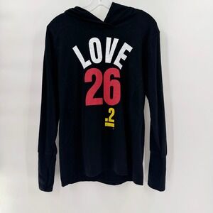 RAW THREADS ATHLETICS Walt Disney World Marathon 26.2 Hoodie Large Black